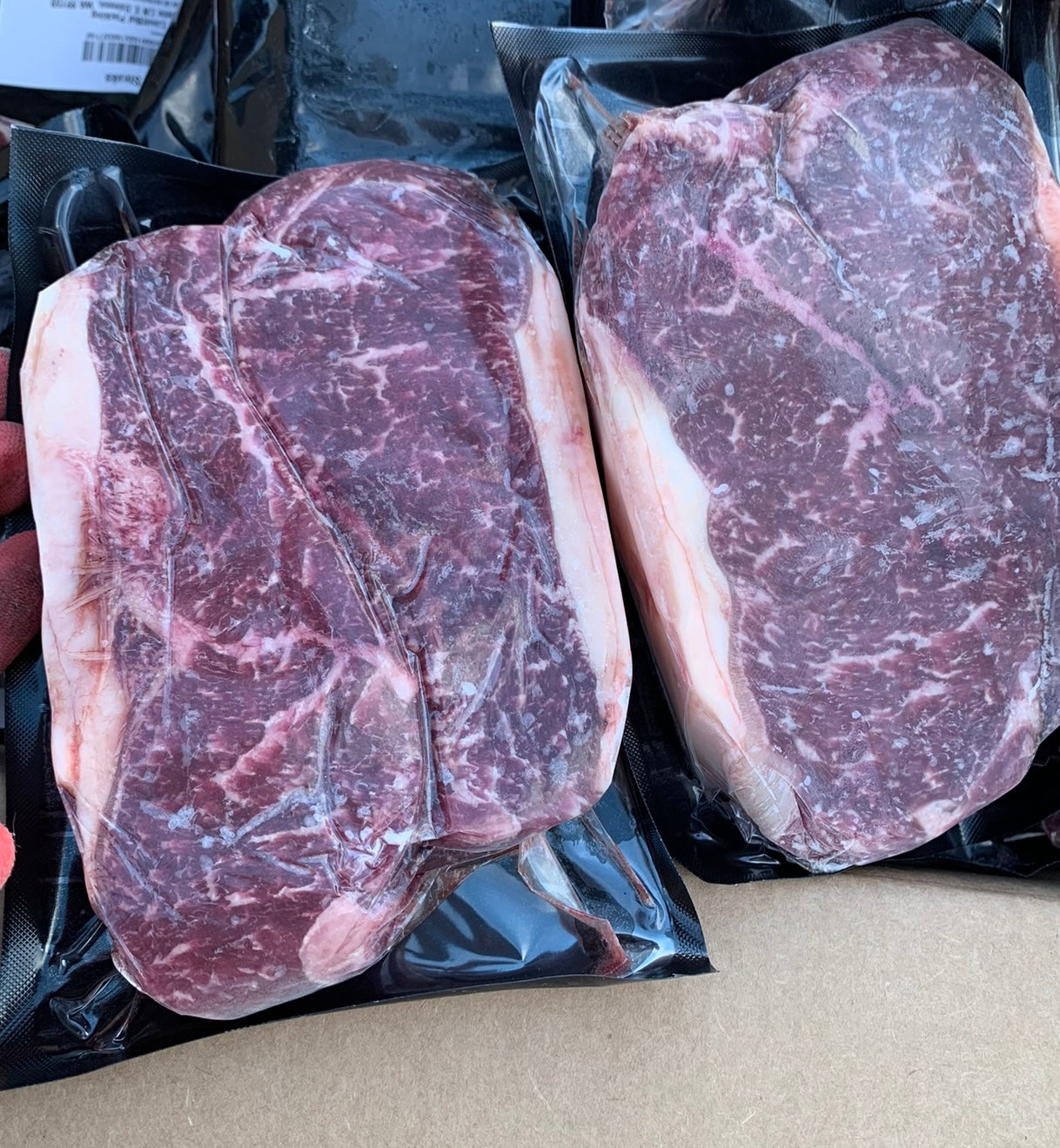 American Wagyu New York Steaks