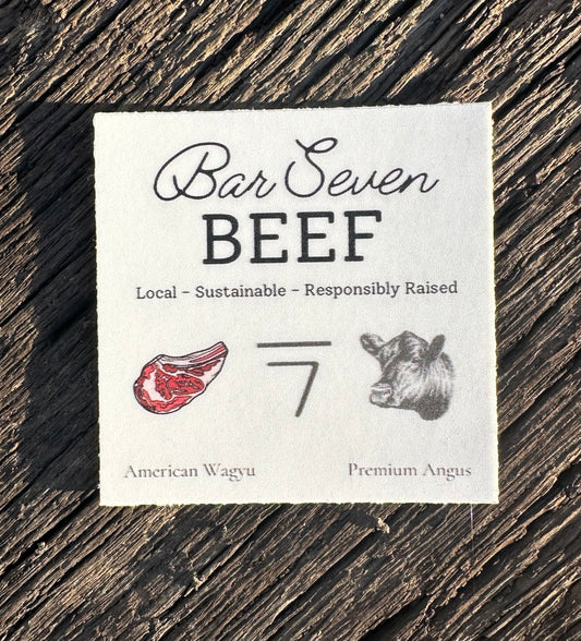 Bar Seven Beef Sticker